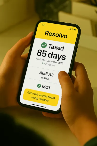 Road Tax Resolvo